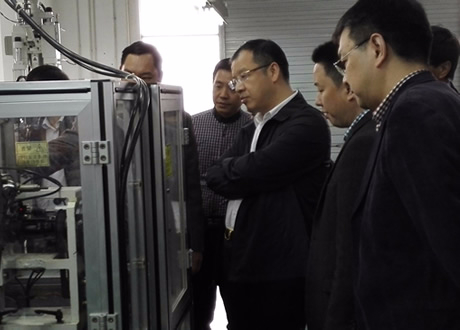 杨齐总裁到asiagame深圳分公司调研